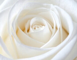 Obraz premium close up of beautiful white rose flower