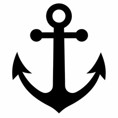 anchor on a white background