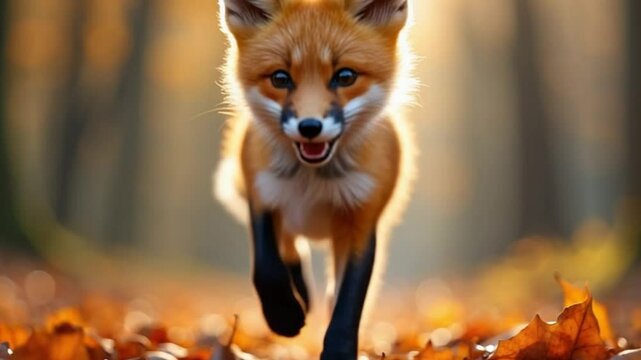 "Leaf Jumping Joy"