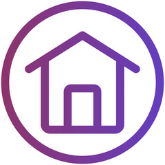 Home Gradient Icon