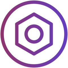 Gear Gradient Icon