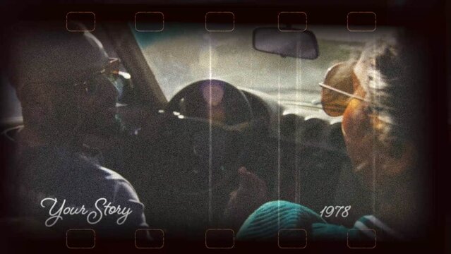 8mm Old Film Overlay