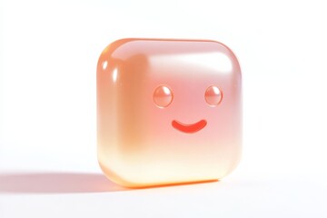 Minimalist ai chatbot icon design for digital interfaces and app development