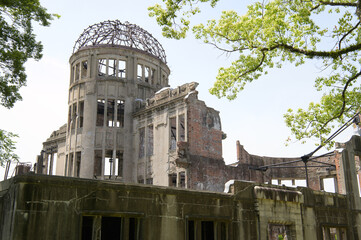 広島平和記念公園の原爆ドーム