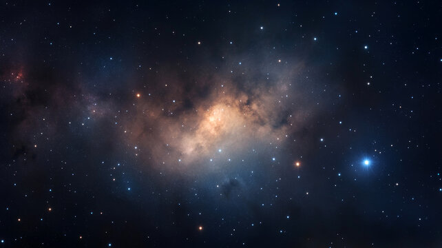 Aries zodiac constellation shining bright against a starry night sky - Powered by Adobe