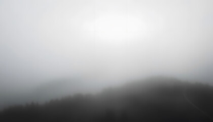 Minimalist black and white landscape, subtle gradients, soft fog, tranquil atmosphere, 8K