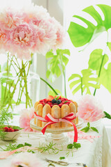 charlotte aux framboise