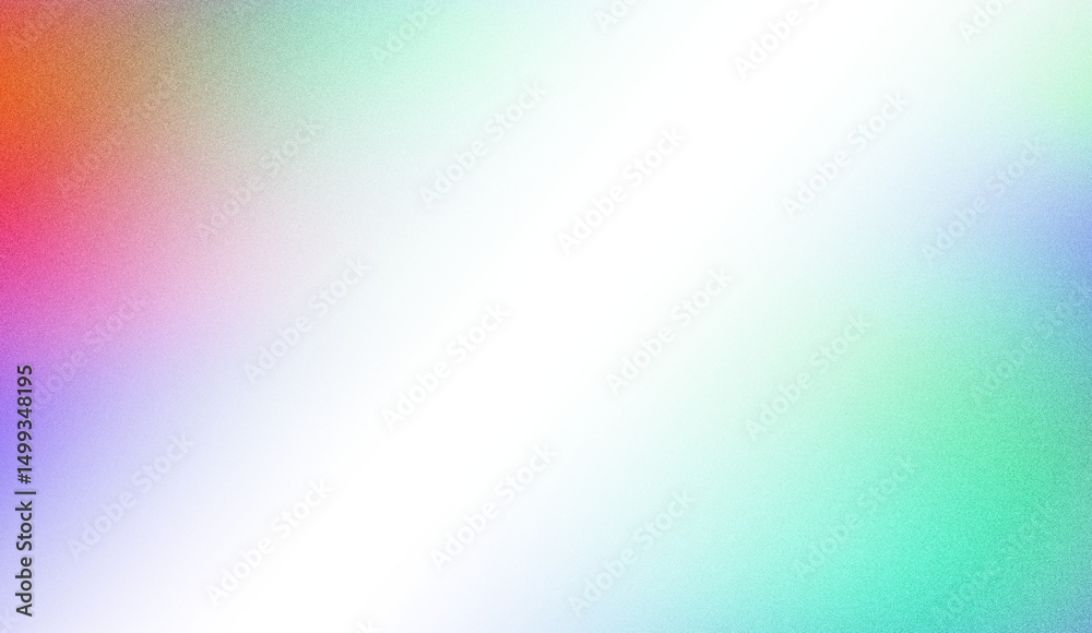 Poster Abstract colorful background with a black diagonal line.