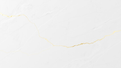 Elegant white marble texture with golden veins