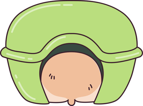 Naklejki Hamster Hiding