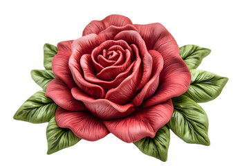 Detailed Decorative Rose