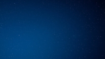 Naklejka premium Starry night sky. Dark night blue sky with stars. Galaxy space. Glowing stars. New Year, Christmas and Celebration background concepts