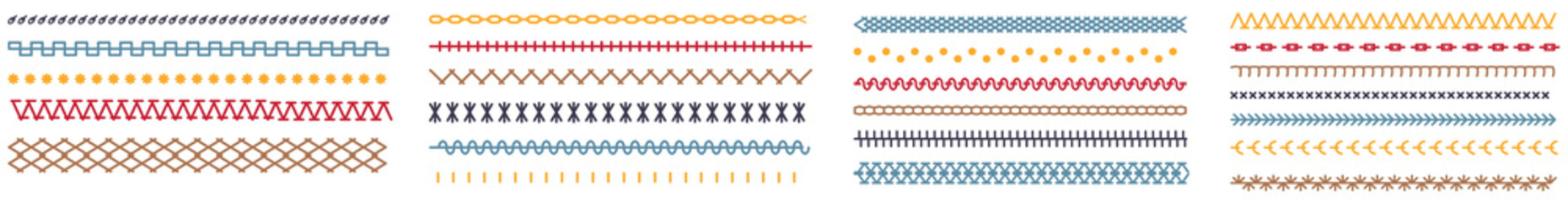 png embroidery clothes illustration repeat ornament stitch pattern lace needle thread endless...