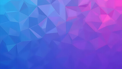 A mesmerizing geometric background with angular, faceted shapes in vibrant shades of blue, purple, and pink, creating a modern, crystalline effect.