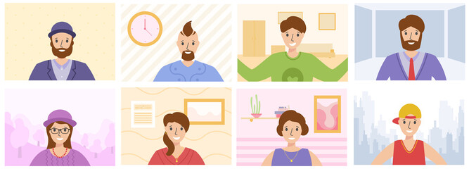 png video chat discussion home communication live meeting app software network friends virtual business team stay online laptop desktop

