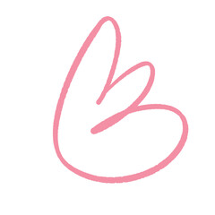 bubble squiggle abstract modern design asset scribble ink line shape