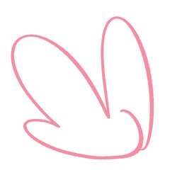 bubble squiggle abstract modern design asset scribble ink line shape