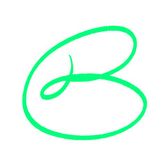 bubble squiggle abstract modern design asset scribble ink line shape