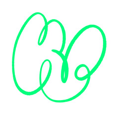 bubble squiggle abstract modern design asset scribble ink line shape