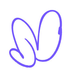 bubble squiggle abstract modern design asset scribble ink line shape