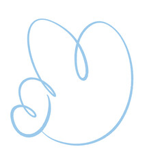bubble squiggle abstract modern design asset scribble ink line shape