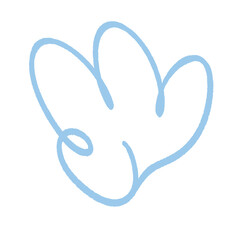 bubble squiggle abstract modern design asset scribble ink line shape