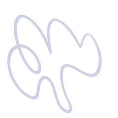 bubble squiggle abstract modern design asset scribble ink line shape