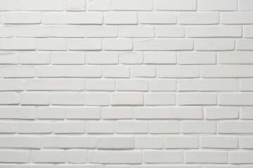 Fototapeta premium White Brick Texture Clean Grid Soft Grout