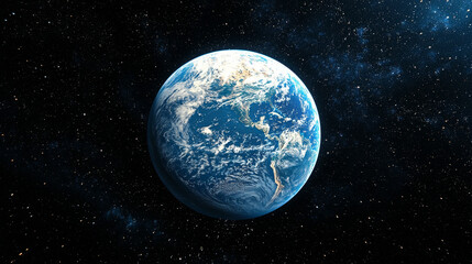 Planet Earth is shrouded in a network grid. Space technology, Internet coverage of Earth