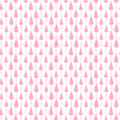 Seamless watercolor abstract pattern with teardrop shapes on a soft blue background. Simple bold and modern ornament design for fabric, wallpaper, wrapping paper and digital prints.