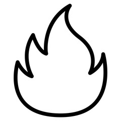 fire, hot icon
