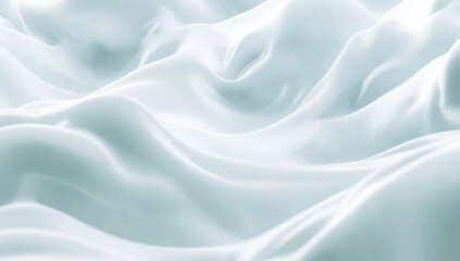 Fototapeta premium Textura de espuma de sabão branco etéreo com fundo abstrato - Conceito de limpeza e higiene