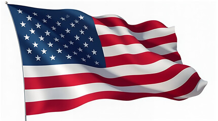 Obraz premium USA national flag