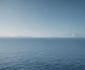 Obraz premium Subtle light blue gradient, calming ocean effect, soft abstract texture, soft, color, aesthetic