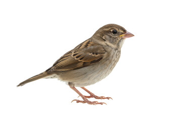Naklejka premium House sparrow bird isolated on transparent background