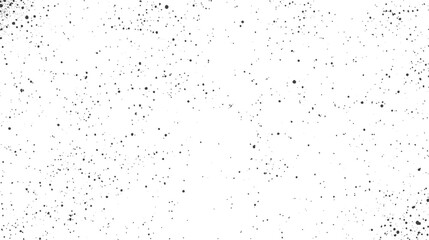 Abstract halftone dots on vintage background. Grunge black dotted effect with distressed overlay style. Vector halftone texture background with retro charm.