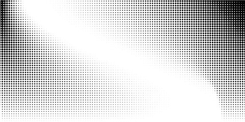 Halftone Dots Background. Grunge Distressed Overlay. Fade Abstract Pattern. Pop-art Texture. Vector illustration