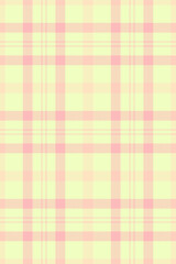 Pastel pink and yellow plaid pattern.  Sweet, delicate design perfect for textiles, websites, or packaging.  Evokes feelings of warmth, comfort, and femininity.