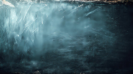 Abstract Texture with Blue and Dark Shades on Weathered Surface