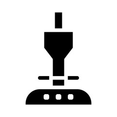 joystick glyph icon © wahyu