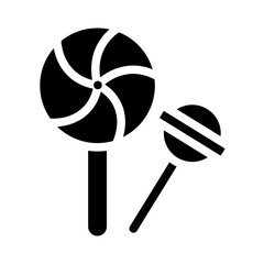 lollypop glyph icon
