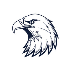 eagle head vector