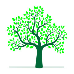 Obraz premium silhouette tree icon