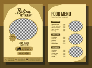 Special Food Menu Social Media Post Template