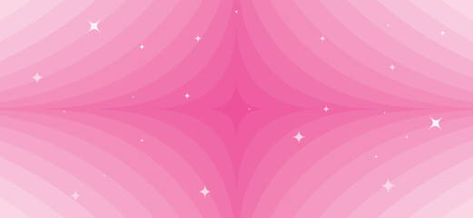 Abstract pink background with stars sparkles