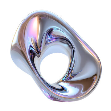 Liquid metal lambda shape