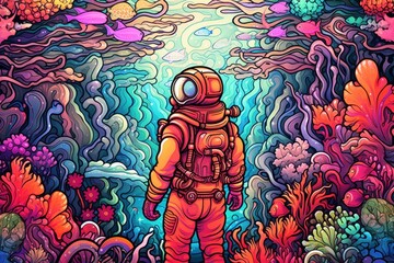 Nurk w podwodnym raju