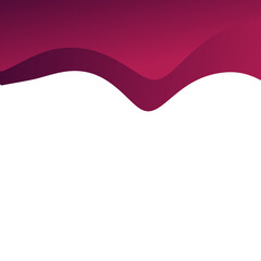 Transparent pink gradient background shape