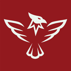 Phoenix logo design, eagle logo design.