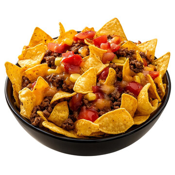 Frito Pie, transparent background, isolated image